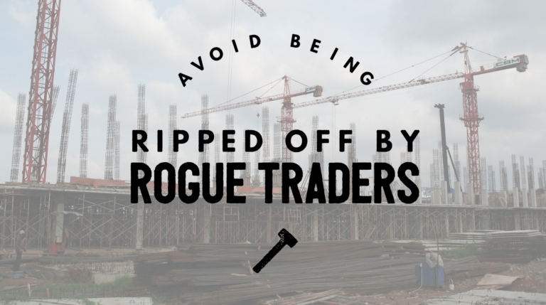 How Landlords can Avoid being Ripped off by Rogue Traders