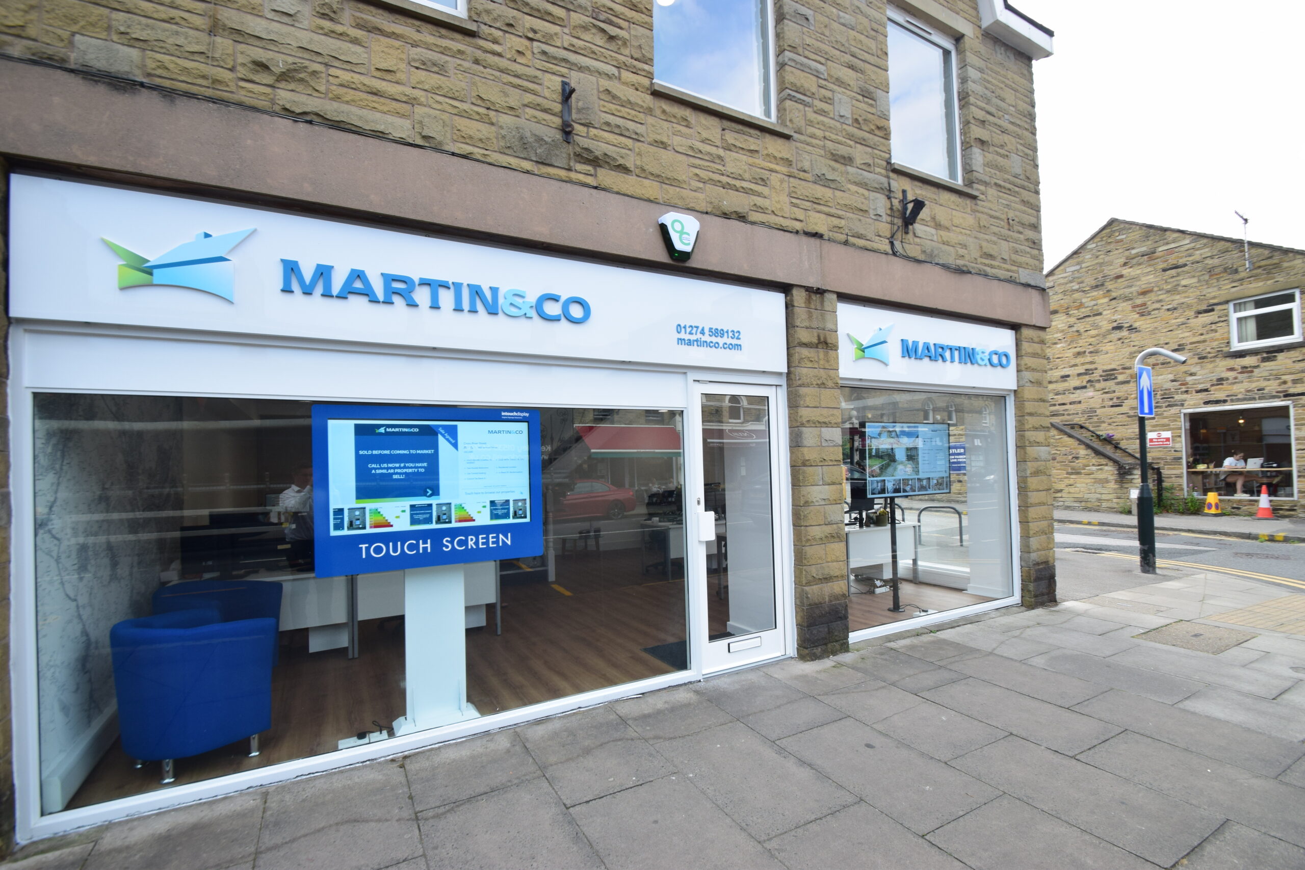 Front view of Martin & Co office in Saltaire.