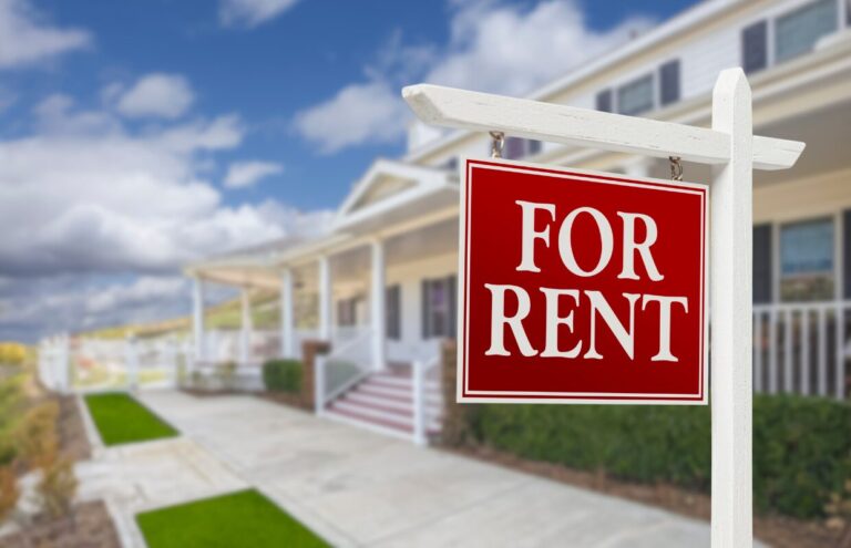 For Rent sign outside a well-maintained Huddersfield rental property