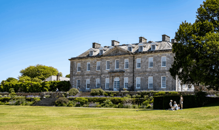 Elegant Georgian-style manor house in the UK