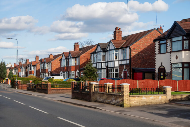 Established residential street in Bury St Edmunds near new development site