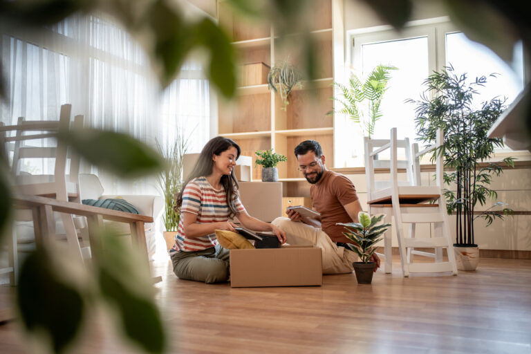Couple moving into a home in Seafield KA7